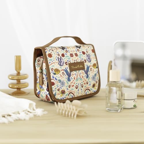 Trousse de Toilette Femme Grupo Erik Frida Kahlo | Vanity Voyage, Crochet de Suspension, Trousse à Maquillage