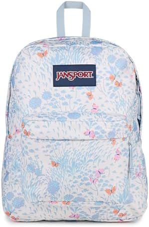 JanSport SuperBreak One Backpack Navy - Durable Lightweight Bag with Main Compartment - Premium Travel Backpack