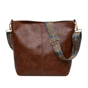 Sac Bandoulière Nama Grande Cuir PU Porter Femme Travail Shopping Party Voyage