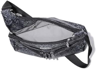 Baggallini Cross Over Crossbody Women Lightweight Water-Resistant Nylon Organized Travel Bag Purse