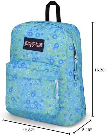 JanSport SuperBreak One Backpack Navy - Durable Lightweight Bag with Main Compartment - Premium Travel Backpack