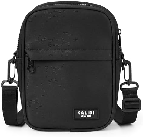 KALIDI Multi Position Crossbody Sling Bag for Women Men with Adjustable Strap