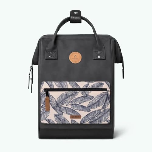 Cabaïa - Sac à Dos Déperlant pour Homme et Femme - Compartiment Ordinateur Portable - Noir