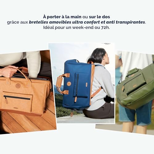 Cabaia Duffle Berlin Travel Bags Black Unique Size Casual Travel Bag