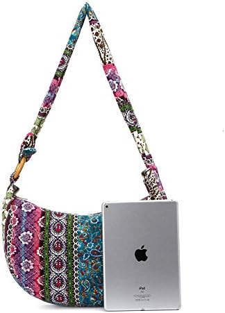KARRESLY Women's Ethnic Style Sling Crossbody Bag with Adjustable Strap