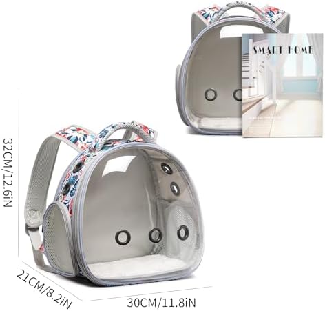 Portable travel pet backpack carrier (Accessories+Black)
Portable travel pet carrier for hamster bag guinea pig bird s - Image 23