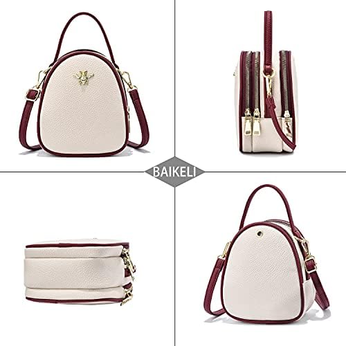 Lightweight Small Crossbody Bags for Women | Stylish Ladies Cell Phone Purse and Wallet | BAIKELI Shoulder Bag for Wome