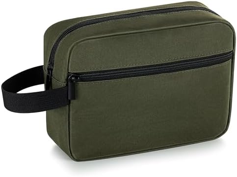 Elviros Lightweight Travel Toiletry Bag for Women and Men Travel Essentials Gifts for Men(Navy Blue) Global Recycled Sta