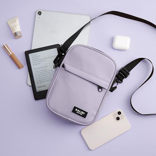 KALIDI Multi Position Crossbody Sling Bag for Women Men with Adjustable Strap