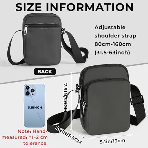 Tibroni Anti Theft RFID Crossbody Bag for Men and Women | Tibroni Sling Bag with Zipper Lock for Men and Women | Tibron