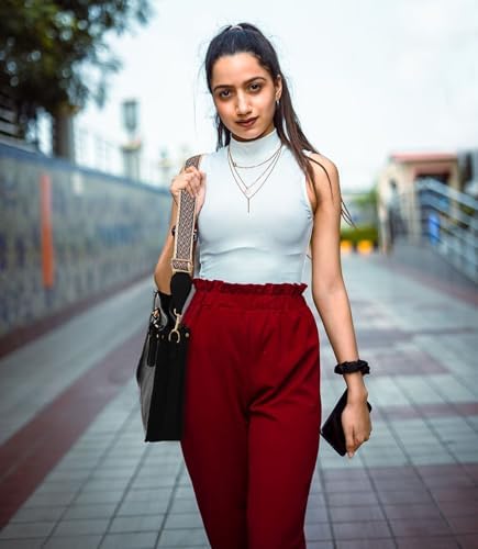 AUYOCO Vegan Leather Crossbody Bags for Women Handbag with Guitar Strap Zipped Pockets AUYOCO Vegan Leather Crossbody