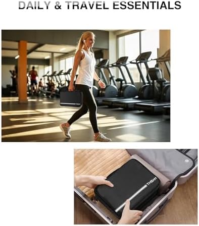 Travel Toiletry Bag for Women Men - Portable Large Hanging Organizer Sell Point: Makeup Bag for Cosmetic, Shampoo, Condi