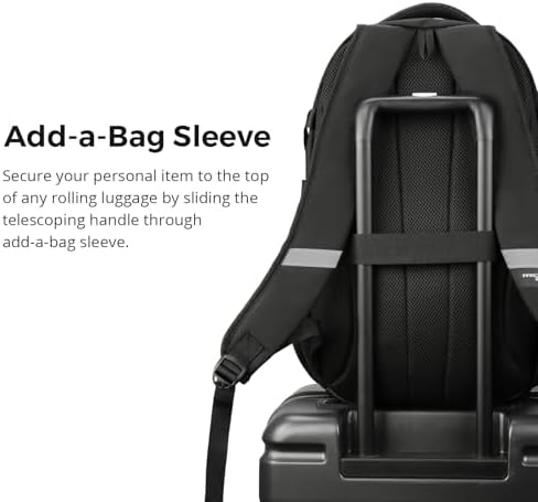 Swissdigital Design Laptop Backpack with USB Charging Port | Men's 15.6 Inches Fit 31L Travel Backpack | Blue/Black | SD