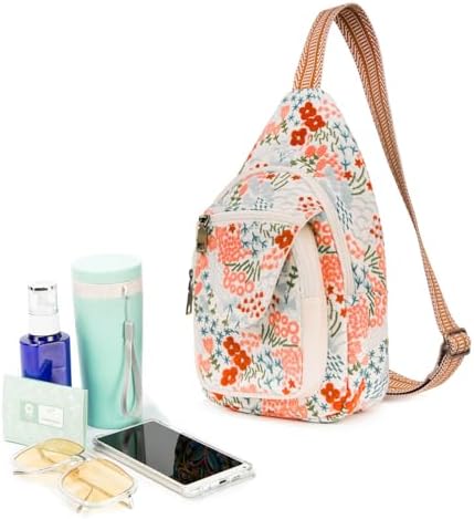 SILKAREA Embroidered Boho Small Sling Bag for Women Travel (Blue) SILKAREA Embroidered Boho Small Sling Bag for Women Ch