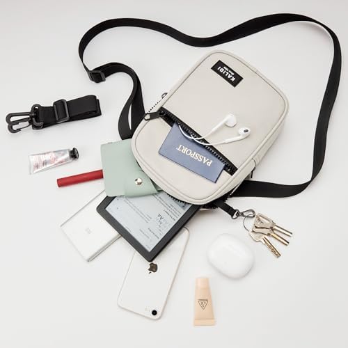 KALIDI Multi Position Crossbody Sling Bag for Women Men with Adjustable Strap