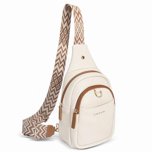 OSOCE Sac Bandoulière Femme en Cuir PU Antivol pour Voyage et Daily Use Multifonctionnel petit sac bandoulière en PU pou