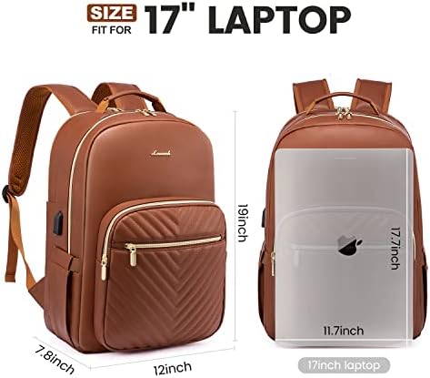 Laptop Backpack Purse for Women Work Travel Black OEKO-TEX STANDARD 100 Laptop Backpack Purse for Women College Black Qu