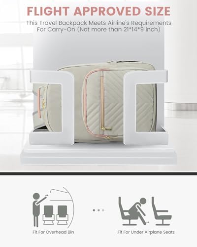 Laptop Backpack Purse for Women Work Travel Black OEKO-TEX STANDARD 100 Laptop Backpack Purse for Women College Black Qu