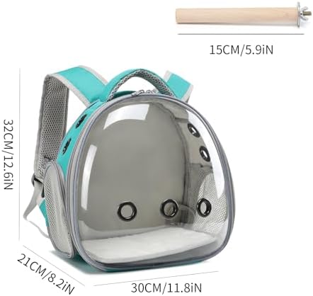 Portable travel pet backpack carrier (Accessories+Black)
Portable travel pet carrier for hamster bag guinea pig bird s - Image 8