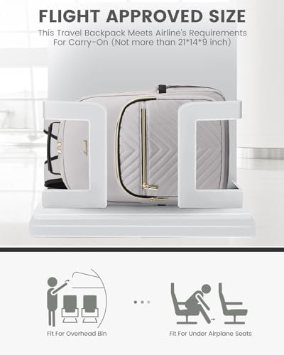 Laptop Backpack Purse for Women Work Travel Black OEKO-TEX STANDARD 100 Laptop Backpack Purse for Women College Black Qu