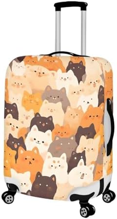 Protective Suitcase Covers for Travel Luggage | Carry on Luggage Cover for Capybara Suitcase | Travel Luggage Cover for