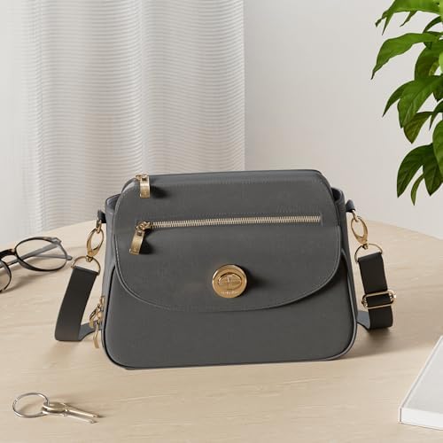 Baggallini Calais Crossbody Bags for Women Lightweight Water-Resistant Travel Purse Baggallini Calais Crossbody Bags for