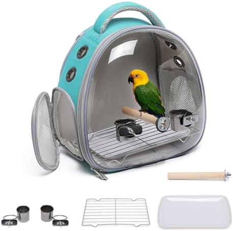 Portable travel pet backpack carrier (Accessories+Black)
Portable travel pet carrier for hamster bag guinea pig bird s - Image 6