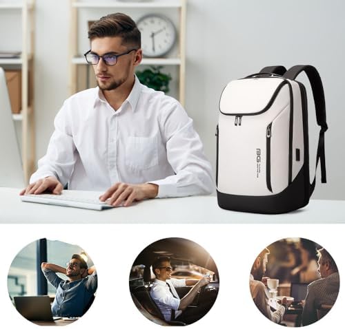 Smart BANGE Business Waterproof 15.6 Inch Laptop Backpack for Travel with USB Charging Port
| BANGE Business Smart Wate - Image 18