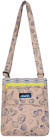 KAVU Keeper Semi Padded Sling Canvas Crossbody Bag + Comfortable Padded Shoulder Strap + Casual Styling + Durable Canvas