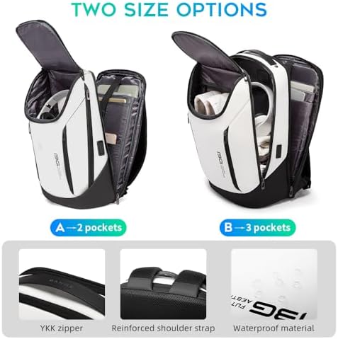 Smart BANGE Business Waterproof 15.6 Inch Laptop Backpack for Travel with USB Charging Port
| BANGE Business Smart Wate - Image 17