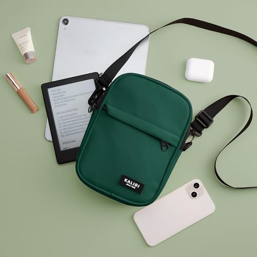 KALIDI Multi Position Crossbody Sling Bag for Women Men with Adjustable Strap