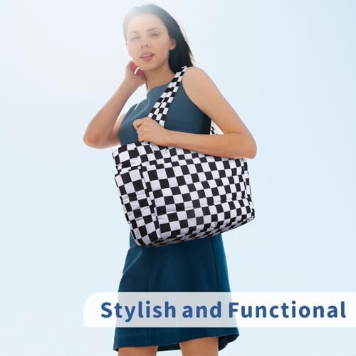 TOPDesign Lightweight Puffy Handbag for Women Travel TOPDesign Quilted Shoulder Bag for Women Work TOPDesign Puffer Tote