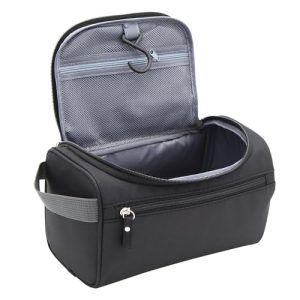 ONEGenug Trousse de Toilette de Voyage à Suspendre pour Hommes Travailleurs, Ideale pour Voyage et Week-end, Grande Capa