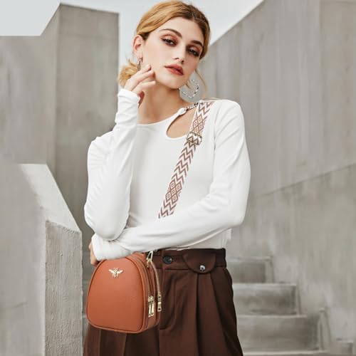 Lightweight Small Crossbody Bags for Women | Stylish Ladies Cell Phone Purse and Wallet | BAIKELI Shoulder Bag for Wome