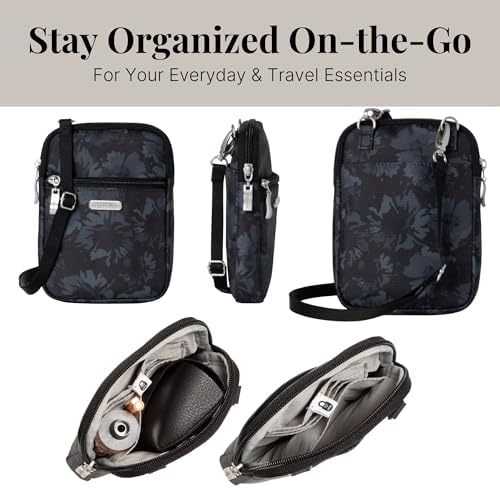 Baggallini Women's Essential Mini Crossbody Bag + Size & Color + Versatile & Stylish + Travel & Daily Use + Fashionable