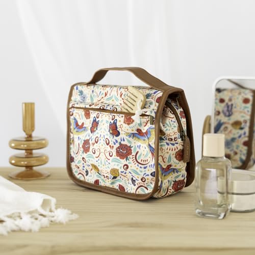 Trousse de Toilette Femme Grupo Erik Frida Kahlo | Vanity Voyage, Crochet de Suspension, Trousse à Maquillage