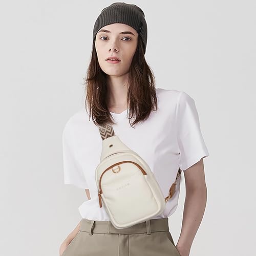 OSOCE Sac Bandoulière Femme en Cuir PU Antivol pour Voyage et Daily Use Multifonctionnel petit sac bandoulière en PU pou