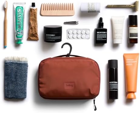 Bellroy Stone Hanging Toiletry Kit for Travel - Hanging 3 Liter Bag for Men and Women - Image 14
