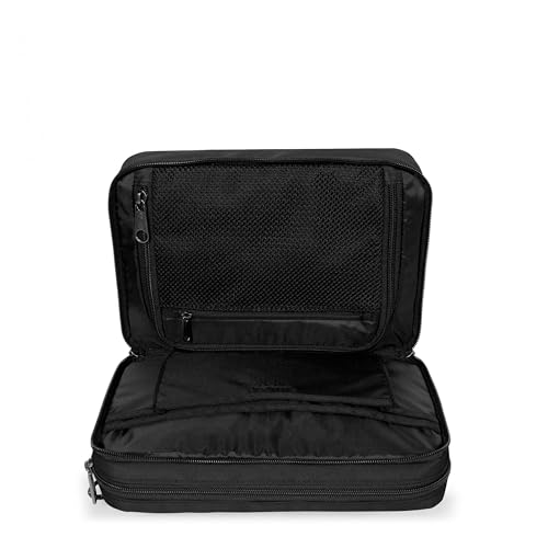 Titre SEO optimisé : "EASTPAK MAVIS Trousse de toilette en toile noire, 6 L - Accessoire de voyage populaire"