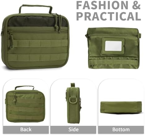 Tactical Toiletry Bag + Travel Kit + Hanging Shower Bag