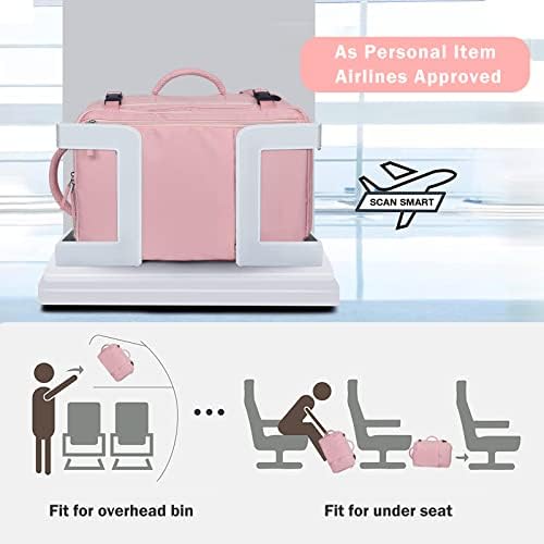 Hanples TSA Flight Approved Large Travel Backpack for Women and Men | Hanples Waterproof Anti-Theft Large Carry On Back