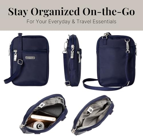 Baggallini Women's Essential Mini Crossbody Bag + Size & Color + Versatile & Stylish + Travel & Daily Use + Fashionable