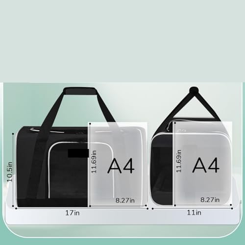 Artificial Pet Cage for Cats and Dogs, Exquisite Travel Bag, Suitable for Cats, Dogs and Small Animals, Durable and Port