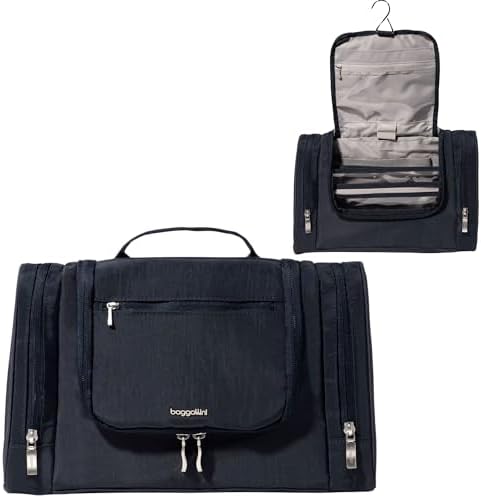 Baggallini High-Quality Toiletry Kit for Men and Women on Business Trips | Baggallini Travel Toiletry Kit Featuring Com