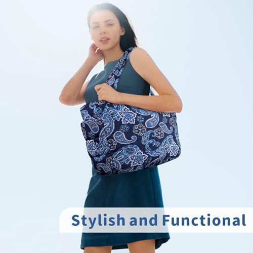 TOPDesign Lightweight Puffy Handbag for Women Travel TOPDesign Quilted Shoulder Bag for Women Work TOPDesign Puffer Tote