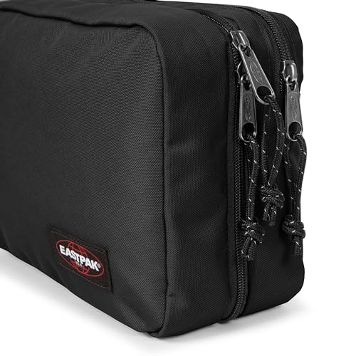 Titre SEO optimisé : "EASTPAK MAVIS Trousse de toilette en toile noire, 6 L - Accessoire de voyage populaire"