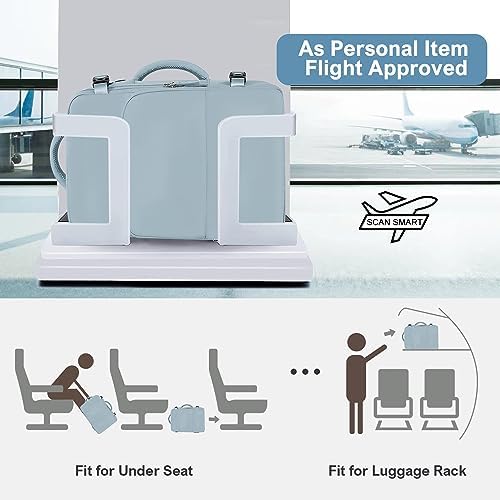 Women's Flight Approved Travel Backpack with USB Charging, Lightweight & Waterproof, Ideal for College, Work and Travel