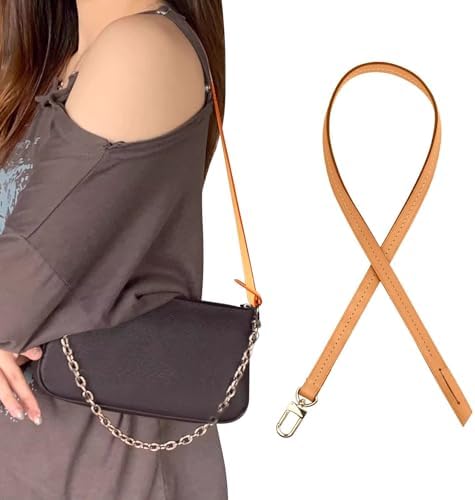 Jiesinlov Genuine Vachetta Leather Replacement Bags Multi Pochette Boulogne Pouchette Accessories for Women Evening Even