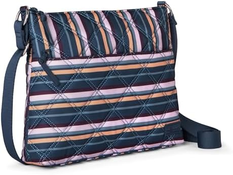 Sakroots Eco Twill Crossbody Purse for Everyday Use and Travel - Zipper Closure & Adjustable Strap