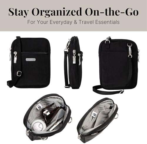 Baggallini Women's Essential Mini Crossbody Bag + Size & Color + Versatile & Stylish + Travel & Daily Use + Fashionable